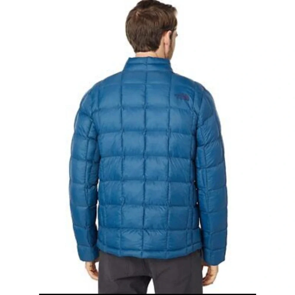 The North Face Mens Thermoball Eco Puffer Jacket Coat Blue‎ Size Large